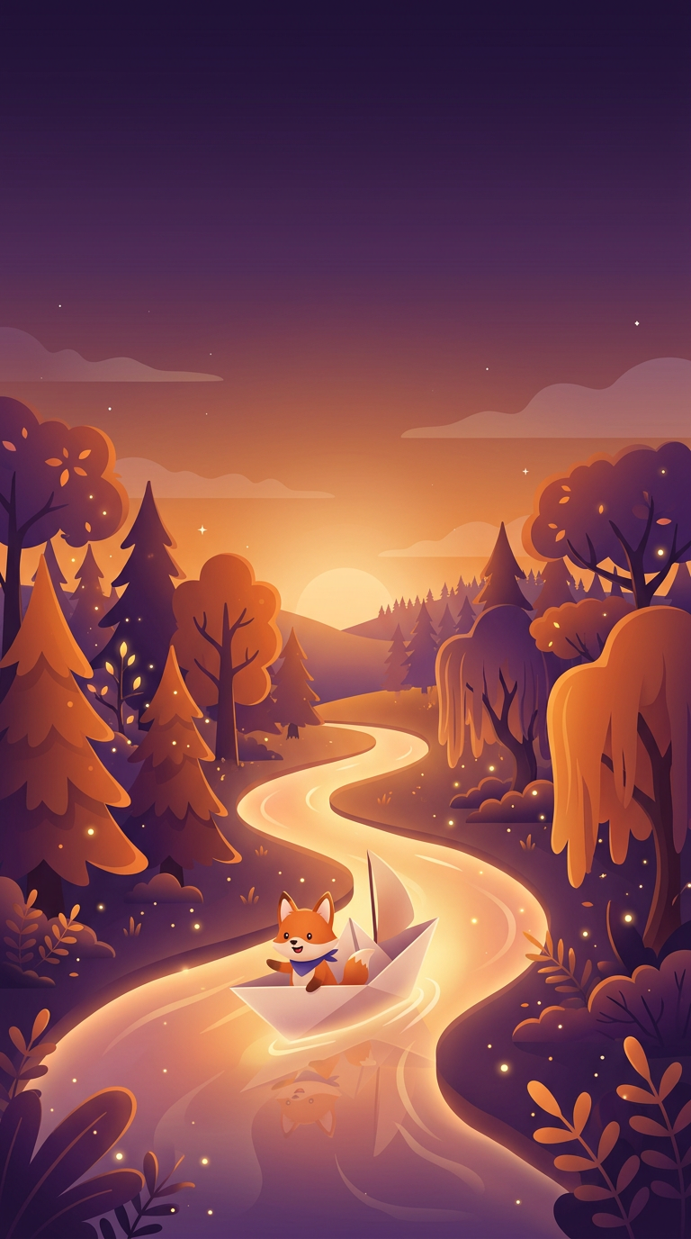 Sample poster art for an animated series in the library